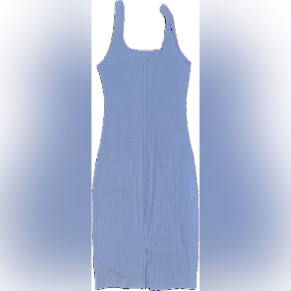 Halara Tank Split Hem Solid Midi Bodycon Dress Sm… - image 2